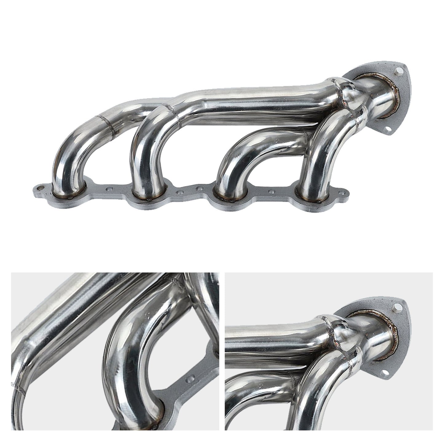 Shorty Exhaust Headers for 02-16 for Chevy Silverado 1500 2500HD/3500HD 4.8 5.3 6.Wb