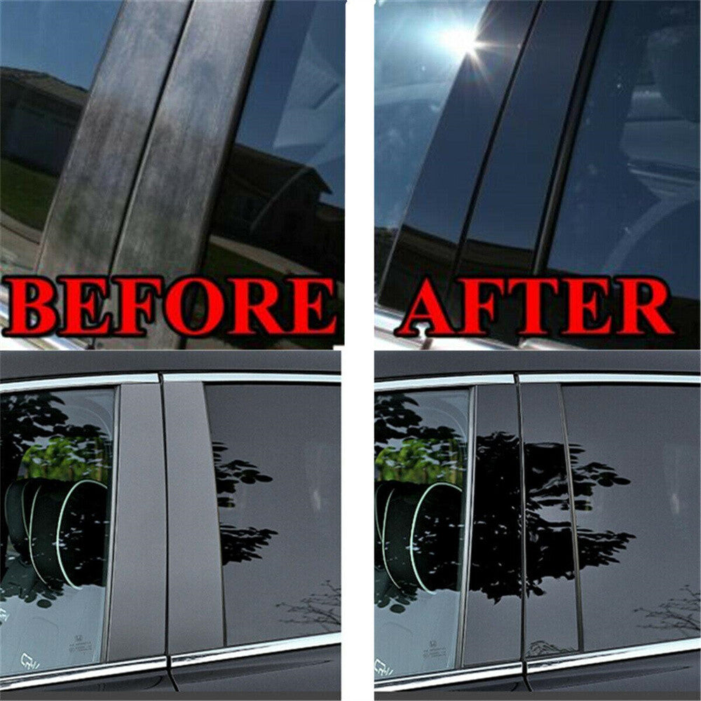 6Pcs Pillar Posts Door Window Trim for Mercedes for Benz ML350 ML550 W164 2006-2011
