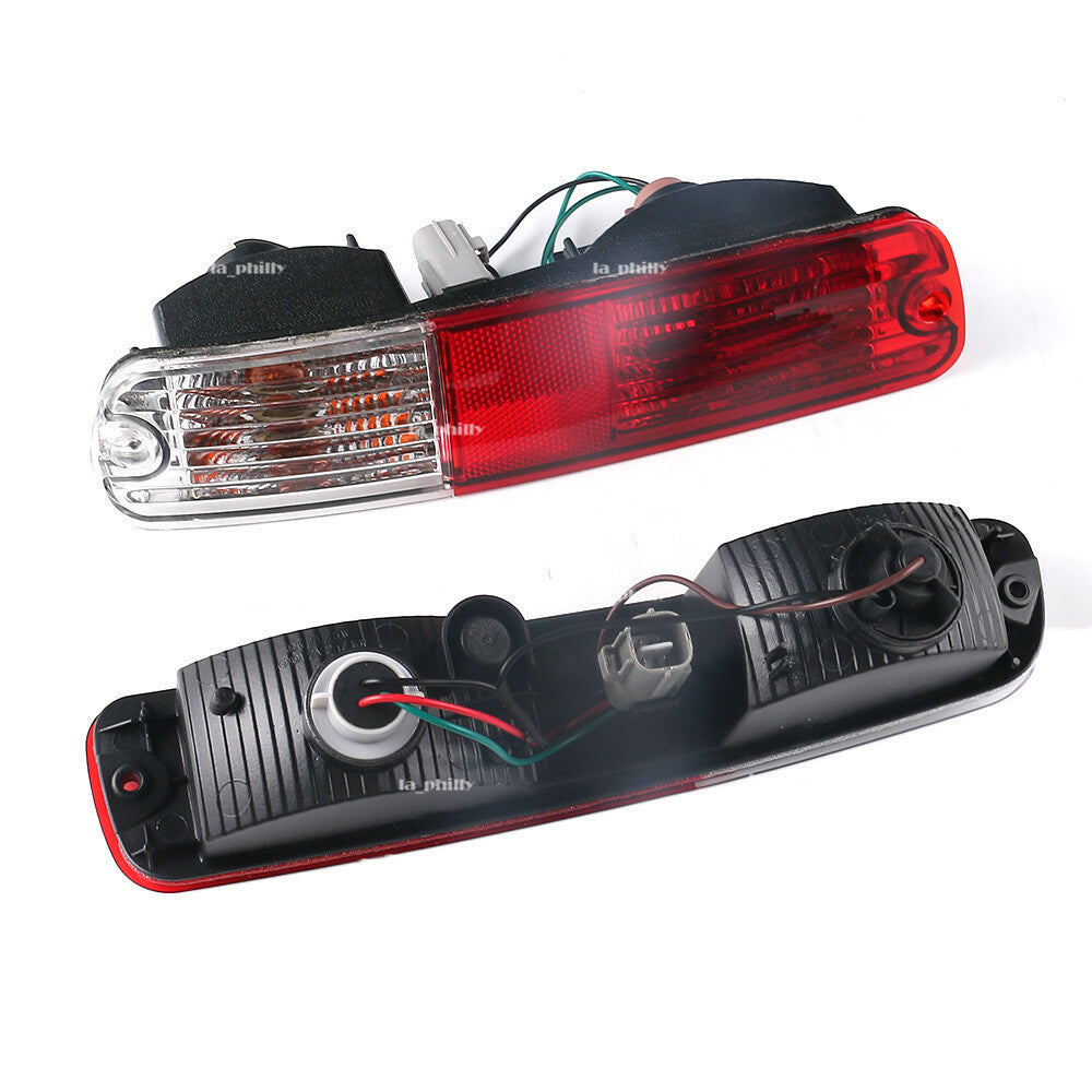 2x LR Rear Bumper Fog Light for Mitsubishi for Pajero MONTERO Shogun 03-06 V73 V77