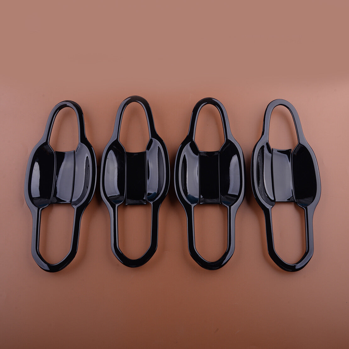 Fit for Toyota RAV4 2019-2021 Glossy Black Door Handle Bowl Cup Cover Trim