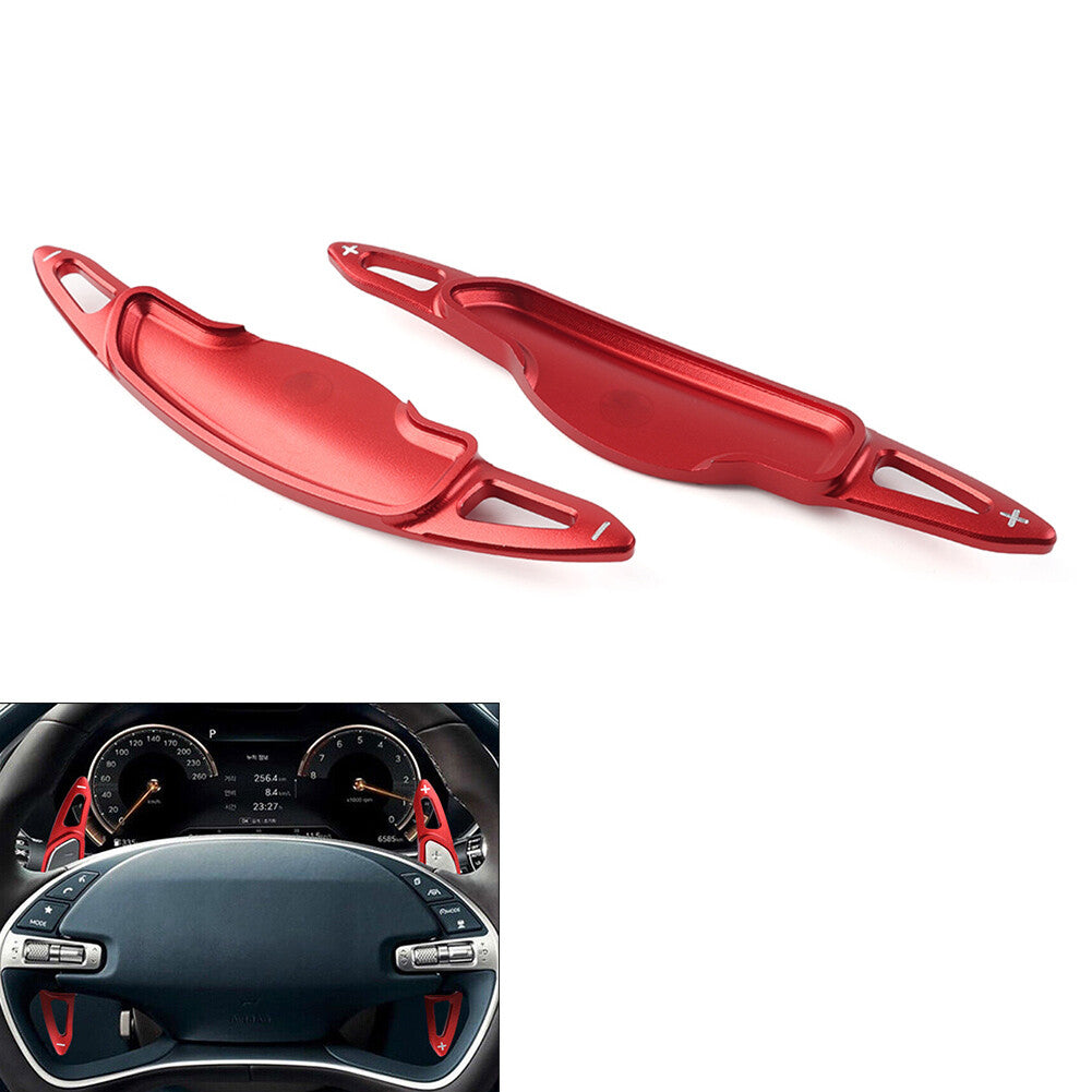 Aluminum Alloy Steering Wheel Paddle Shifter Extension for Genesis GV70 for GV80
