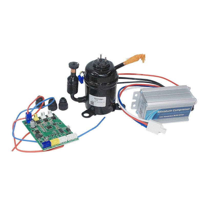 ZH2048A 48V Car Refrigeration Air Compressor Fridge Freezer For Micro Compressor