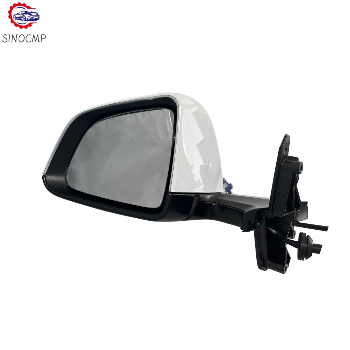 Left Driver Side Mirror Power Fold Heated for Tesla for Model y White 2020-2023