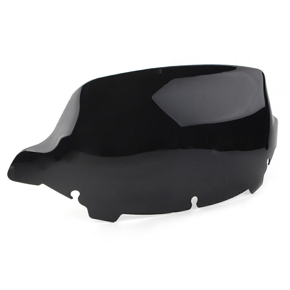 for Harley Touring Electra Street Glide 10.5'' Wave Windshield Windscreen Black