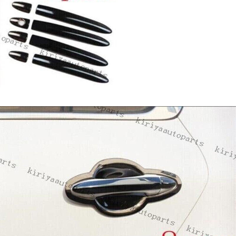 Exterior Side Door Handle Cover Trim for Kia Forte K3 2014-2018 Black Titanium