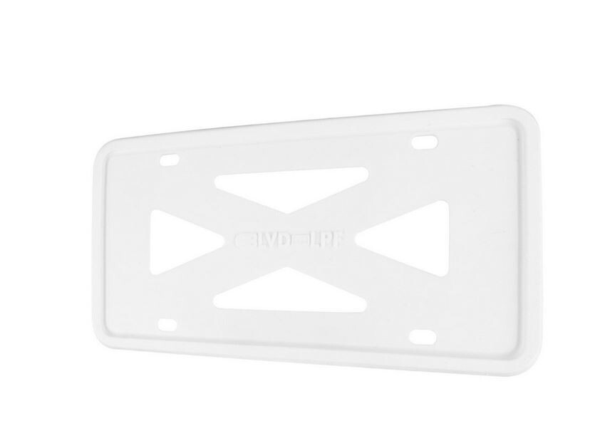 1 piece car license plate frame cover cap trunk white silicone suitable for Ram