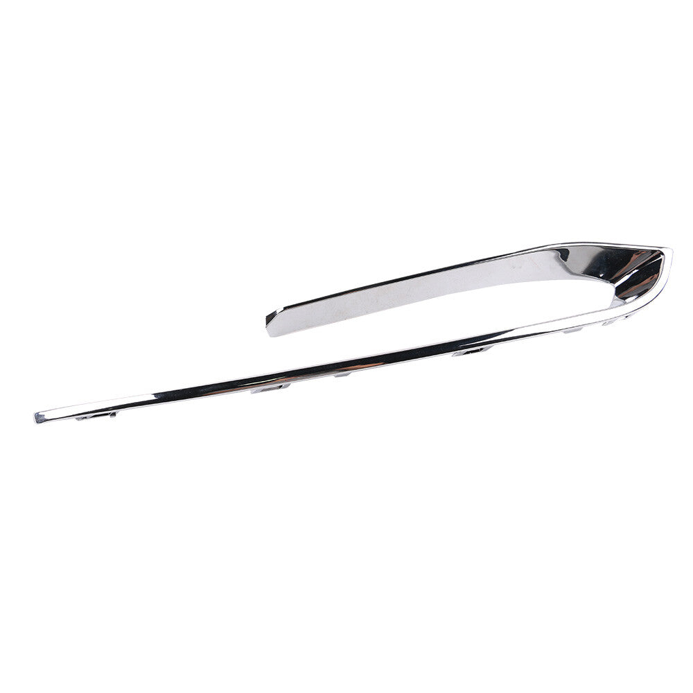 Chrome Front Bumper Grille Trim Panel for BMW 528i 535i 550i Left -Replacement