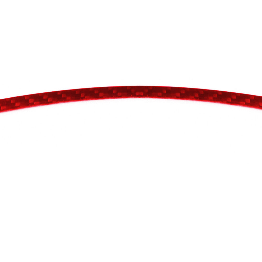 Red Carbon Fiber Above Speedmeter Surround Cover Trim for Chrysler 300 2005-2007