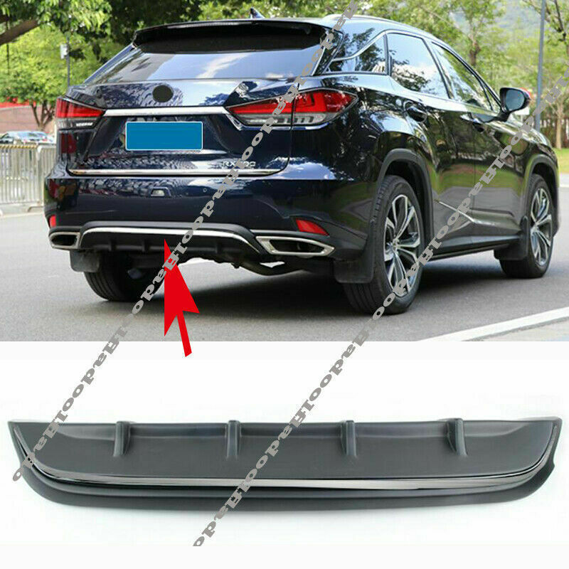 Rear Bumper Body Kit Spoiler Diffuser Trim Cover for LEXUS RX350 450H 2020 2021