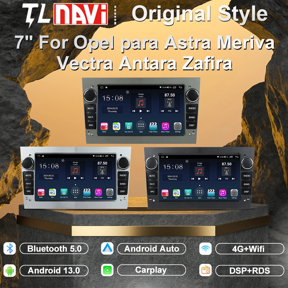 Car Radio for Opel for Astra H J Vectra for Vauxhall Antara Zafira Corsa GPS Multimedia