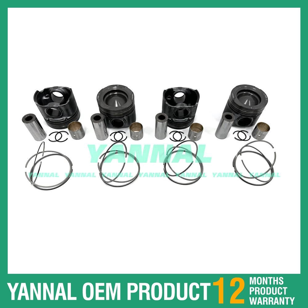 for Toyota 1GD engine parts - piston with rings