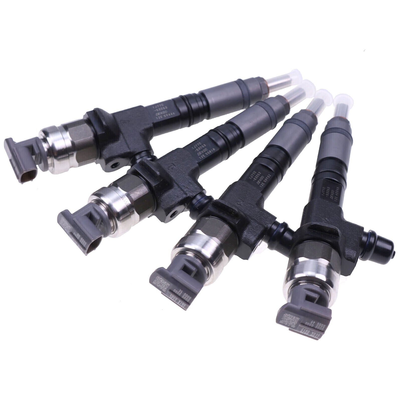 4Pcs Fuel Injector 1J770-53050 1J770-53070 For Kubota V3307 Tier 4 Engine SSV75
