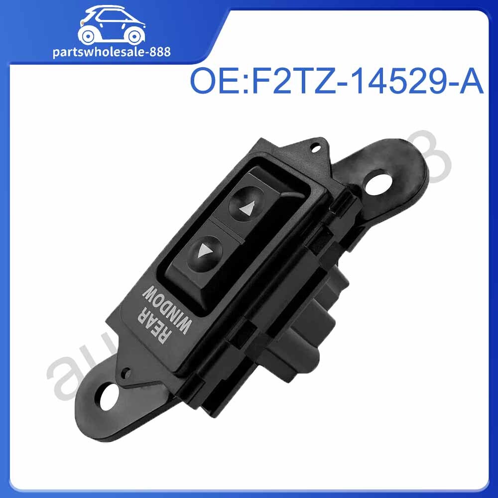 F2TZ-14529-A Black Rear Side Power Window Switch for Ford for Mustang 1992 - 1996