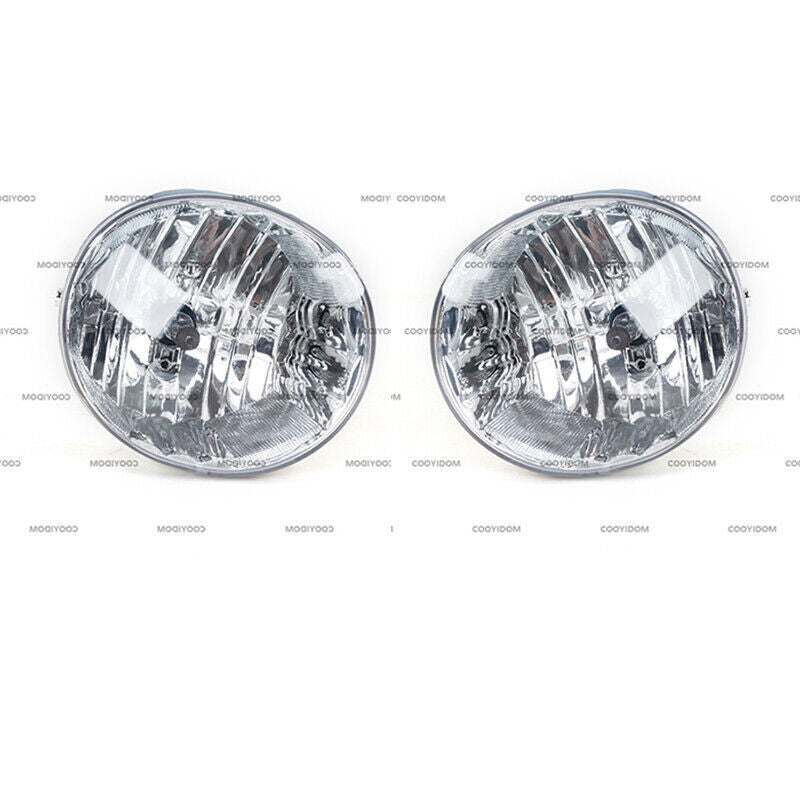 1 Pair Front Bumper Fog Light Fog Lamp Clear Lens for Toyota RAV4 2004-2005
