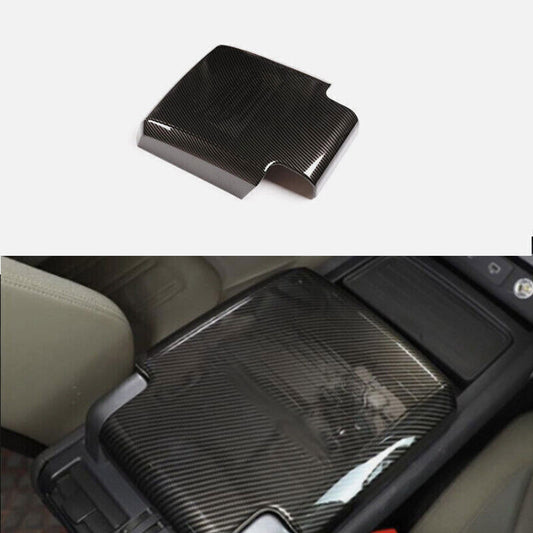 Carbon Pattern Armrest Box Cover for Land Rover for Defender 2020-2023Middle Console