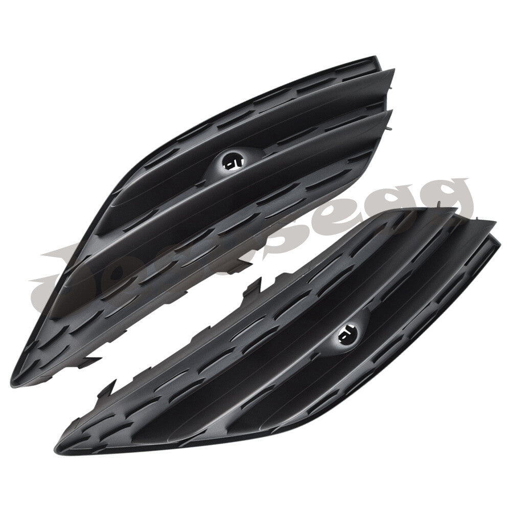 2x for Benz CLA W118 Right+Left Side Front Bumper Lower Grill Black