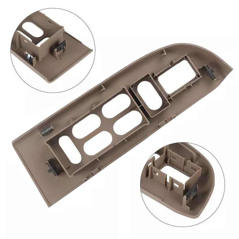 Front Driver Door Panel TAN Window Switch Bezel For 2003-2006 for Ford Expedition