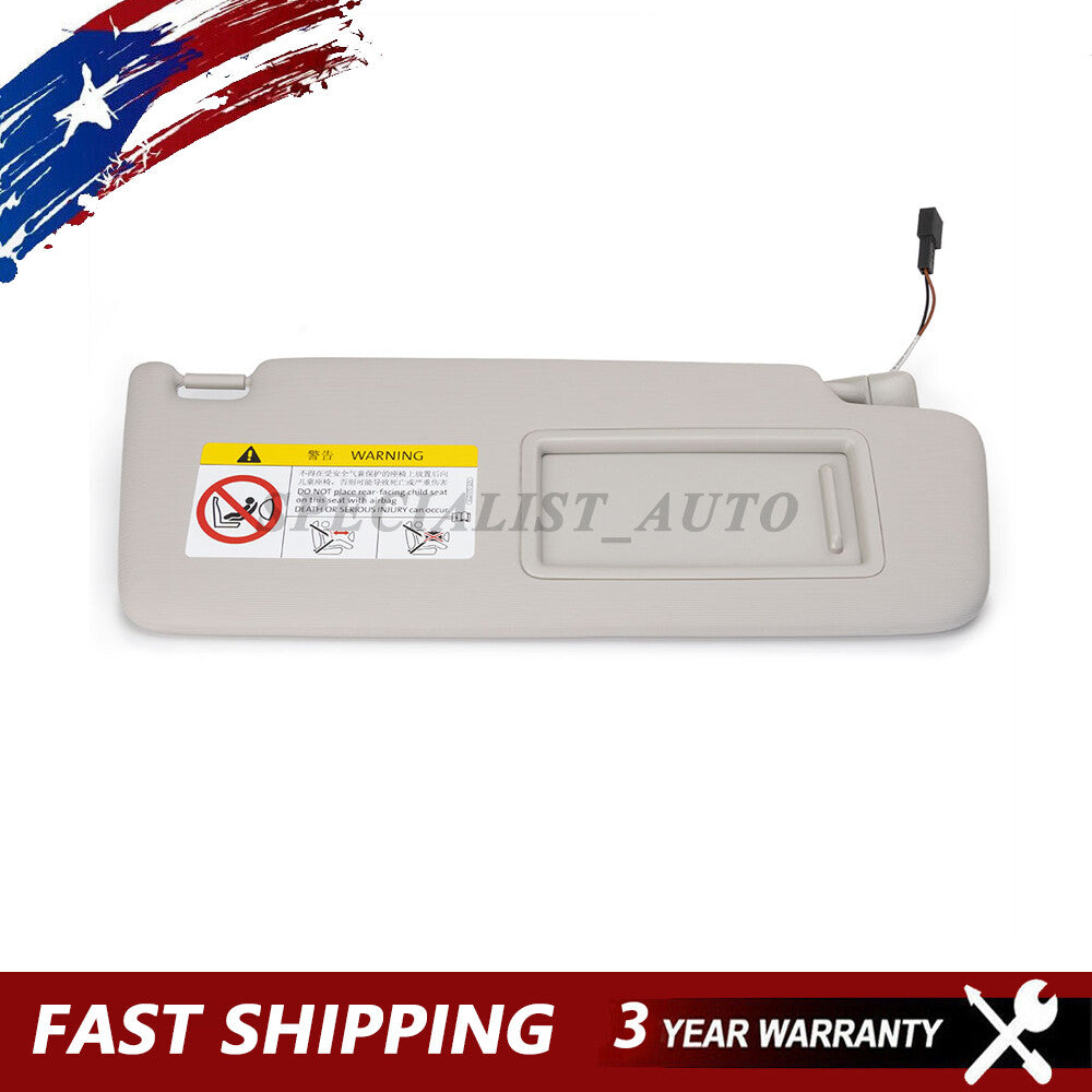 Right Sun Visor Panel Fits for Volkswagen for Jetta 2019 2020 2021 S 1.4L 5GG857552