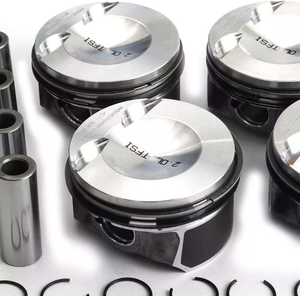 Pistons  Rings¦µ21mm Fit for VW for Audi A4 A5 2.0T CDA BZB Improve Oil Consumption