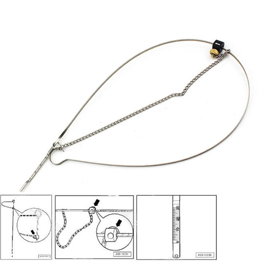 Engine oil lever gauge suction cup tool suitable for Audi A6 A5 A4 2.0L 3.2L 4.2L T40178