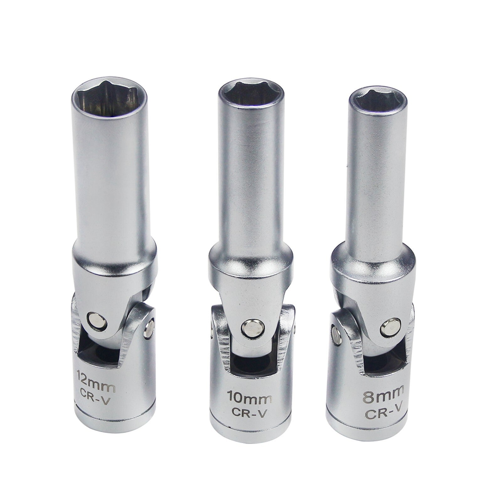 3/8 inch Spark Glow Plug and Socket Gasoline/Diesel Disassembly and Installation Tool Kit 8 10 12 mm