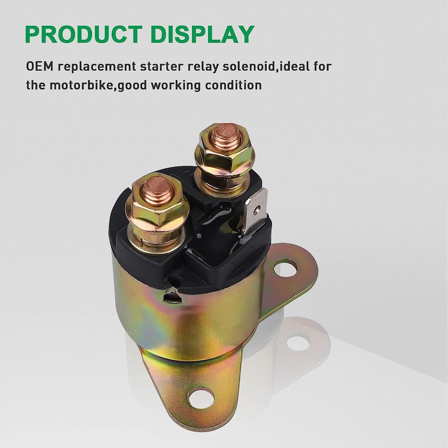 Solenoid Starter Relay for Honda GX340 GX390 GX240 GX270 8HP 13HP 31204-ZA0-003