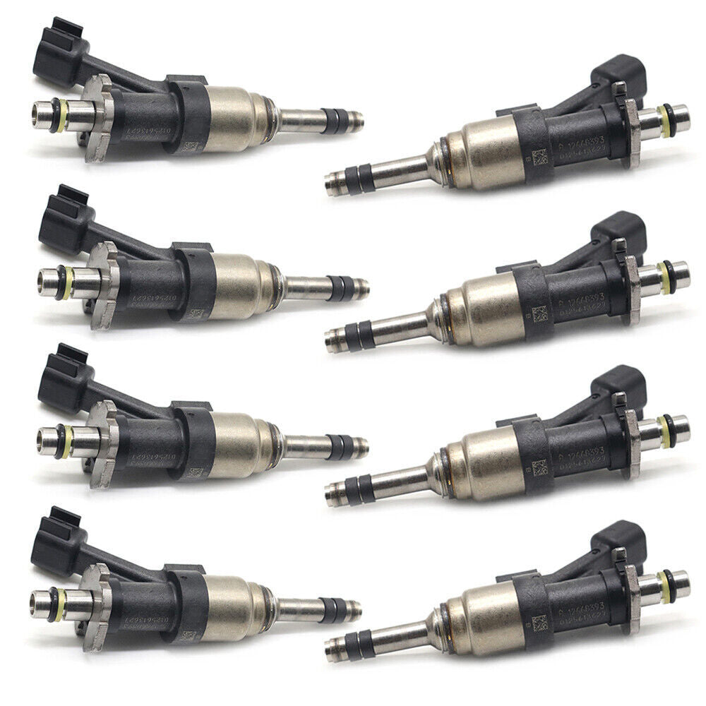 8Pcs 12668393 Fuel Injectors 2015-19 for Cadillac for Escalade for Corvette 6.2L V8 GDI