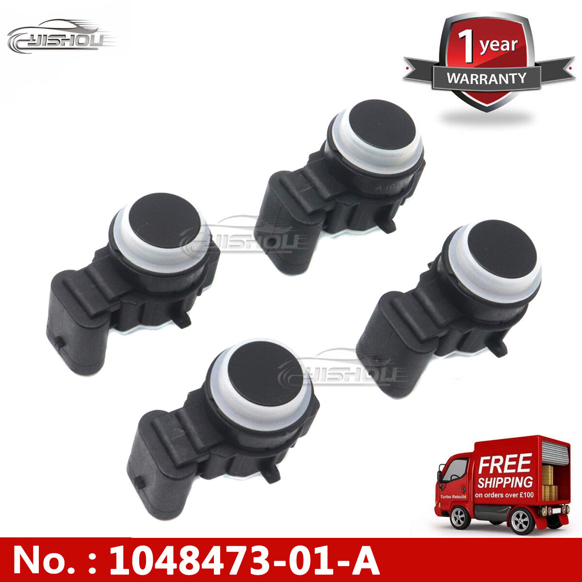 1048473-01-A is a parking sensor (PDC) for Tesla for Model S (Model X) 2014-2016, model number 0263033324.