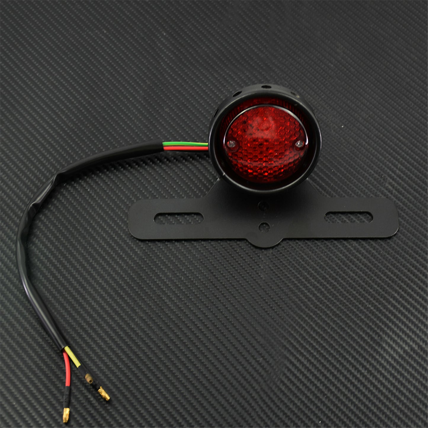 Univesal Motorcycle Rear LED Tail Brake Light w/Bracket Fit For Sportster Dyna