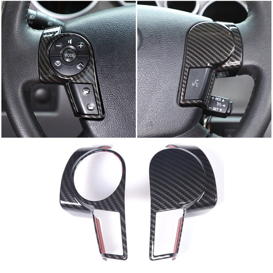 Matte black ABS front and rear mirror base cover trim for Corvette C7 2014-19
