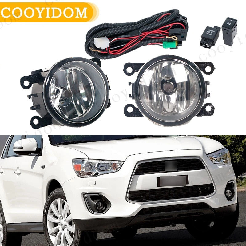 Halogen Fog Lamp Fog light for Mitsubishi ASX RVR Outlander Sport 2013-2015