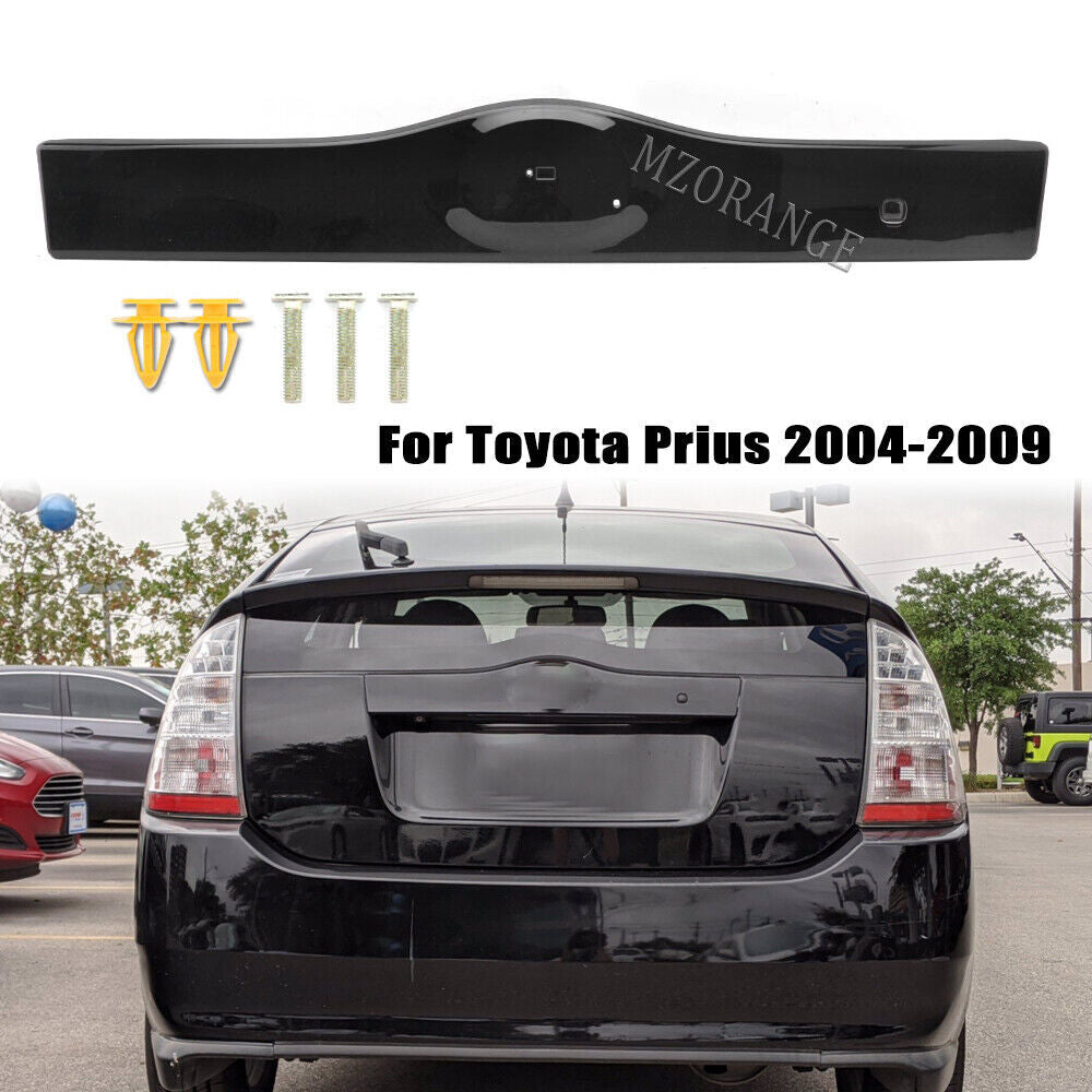 F¨¹r for Toyota Prius 04-09 Schutzleisten Kofferraumdeckel Gl?nz Schwarz 76801-47050