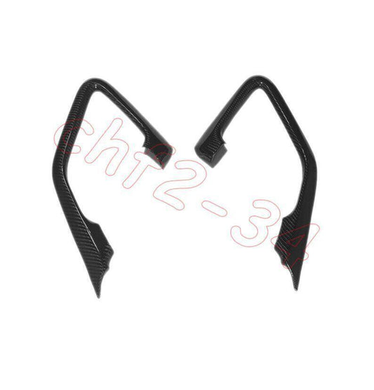 Dry Carbon Fiber Interior Door Armrest Panel Trim for Nissan GTR R35 2009-2016