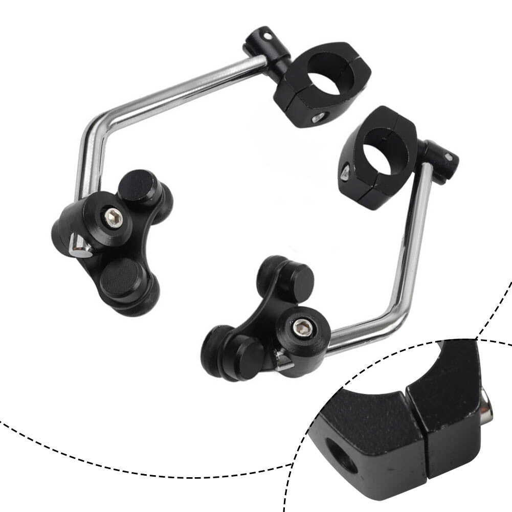 Universal Motorcycle Windshield Mounting Hardware Kit For 25MM Bars