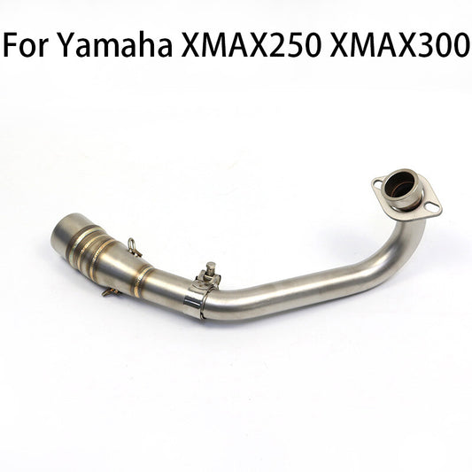 for Yamaha XMAX 250 300 2017-2018 Motorcycle Slip-on Front Exhaust Muffler Pipe
