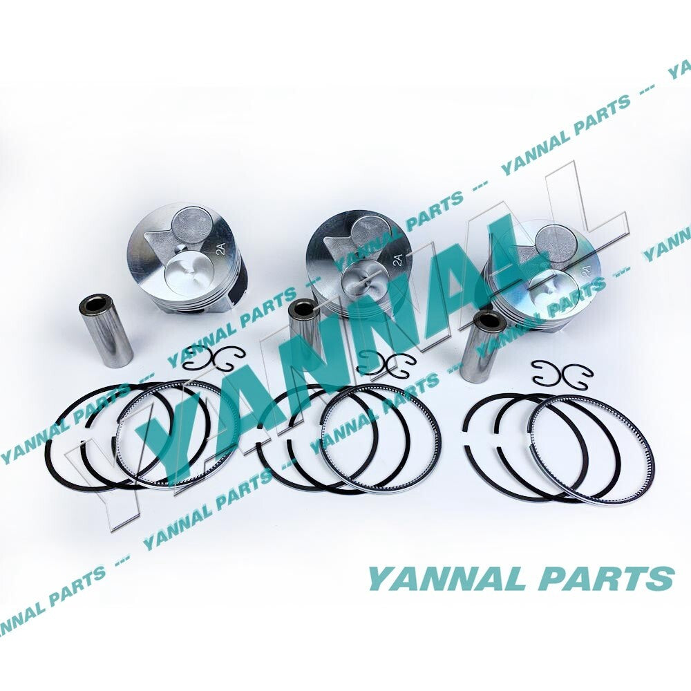 KUBOTA D902 Piston and Ring Set +0.5 mm Fits RTV900 ZD323 BX25 KX41-3 BX2350D