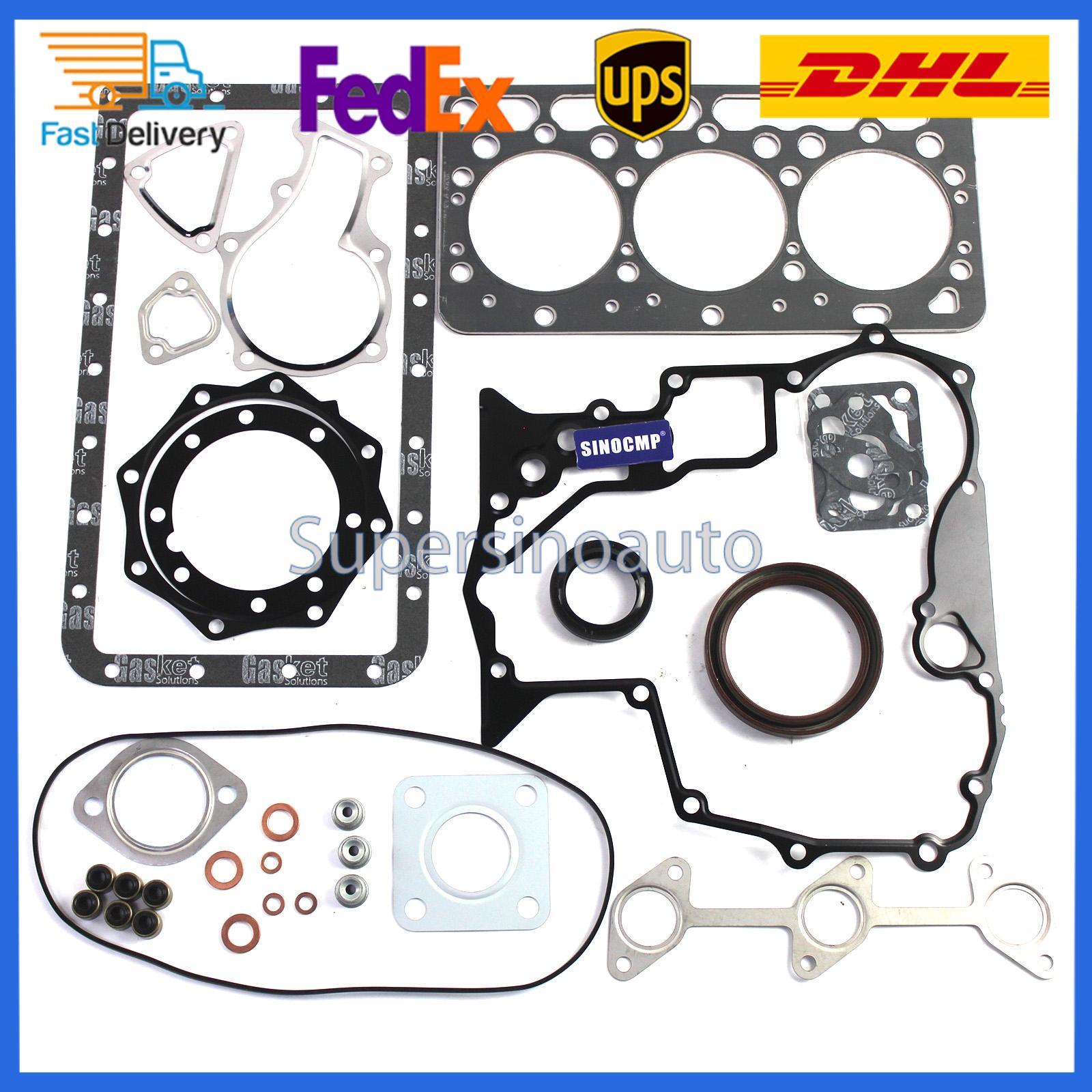 D902 Engine Cylinder Full Gasket Kit For Kubota BX25 RTV900 Tractor Utility