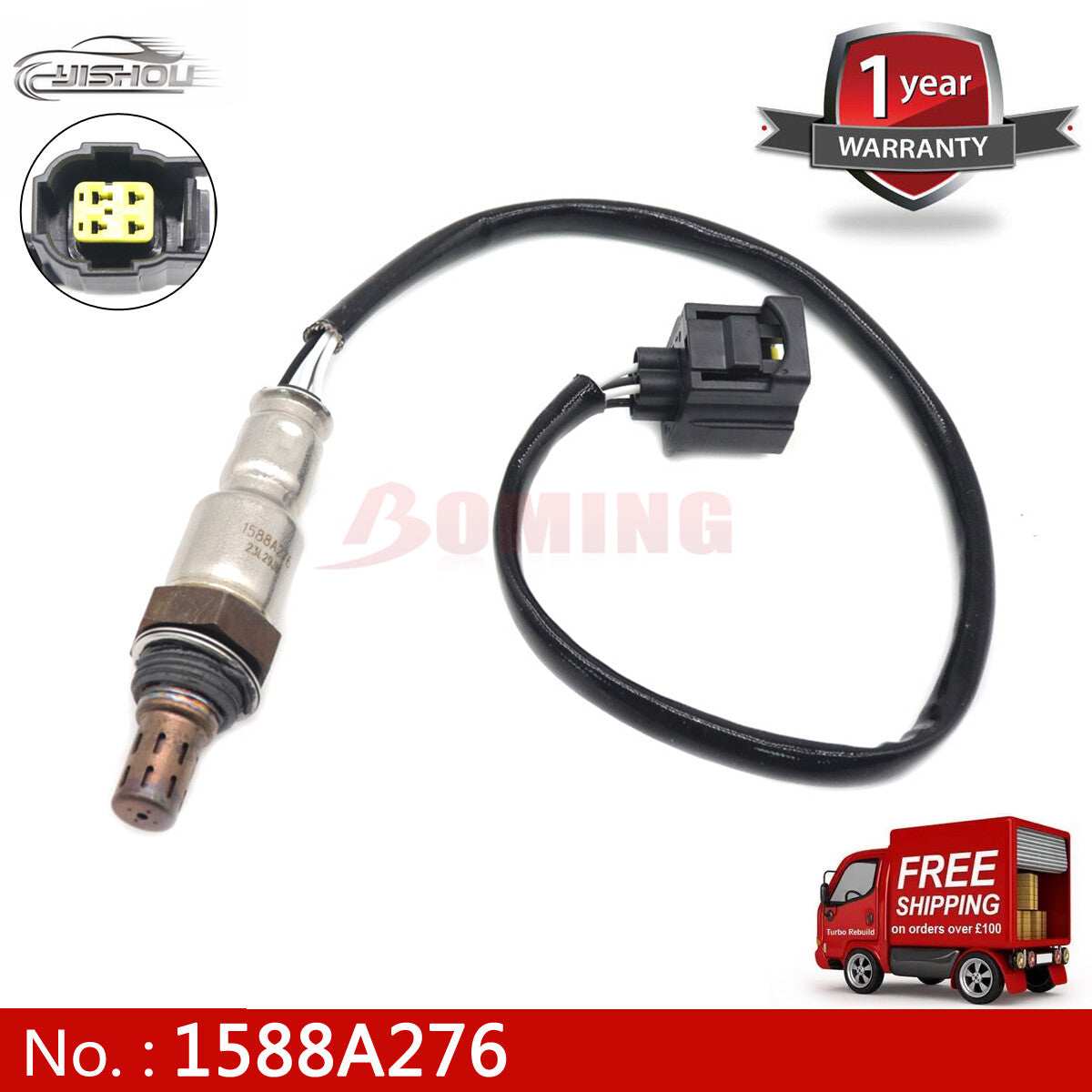 The new 1588A276 oxygen sensor is compatible with for Mitsubishi Mirage/Space ST models from 2012 to 2015.