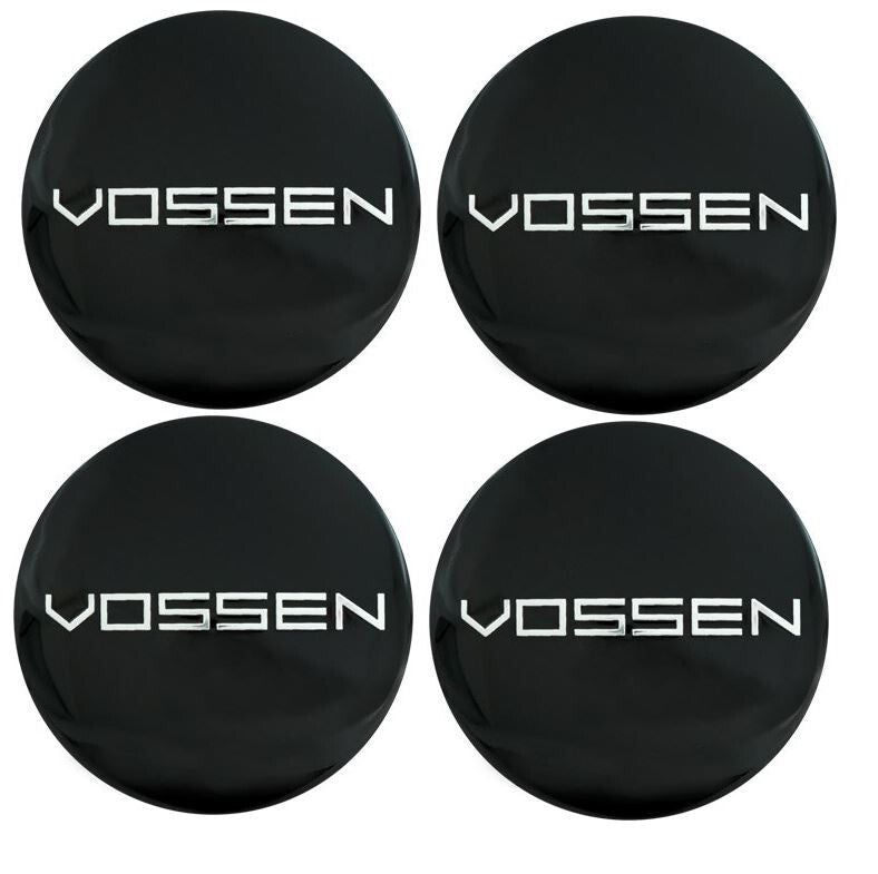 All Black 4x56mm Vossen Wheel Center Sticker, Rim Sticker, Edge Sticker, Logo