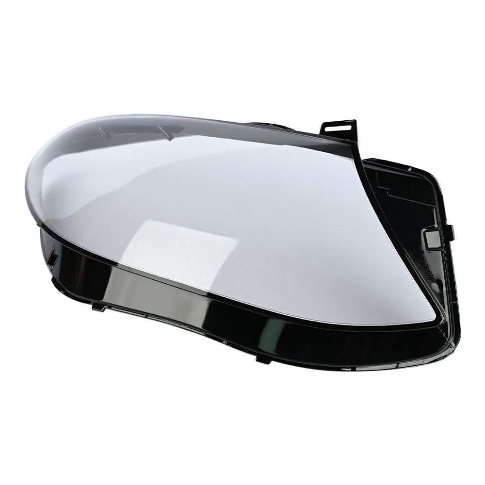 Pair Left + Right Front Headlight Lens Cover Shell for Mercedes GLE W166 2016-19
