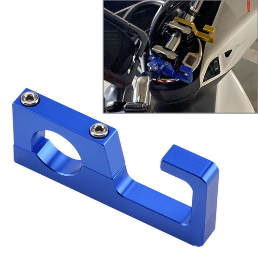 CNC 22MM Gep?ck Helm Haken f¨¹r for HONDA PCX150 PCX160 PCX125 Motorrad Blau