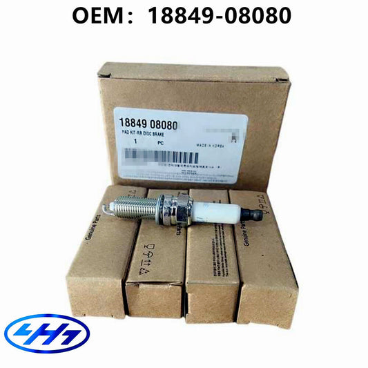 Spark Plug-Turb 18849-08080 X4Pieces for HYUNDAI for VELOSTER Sonata for Tucson for Kia