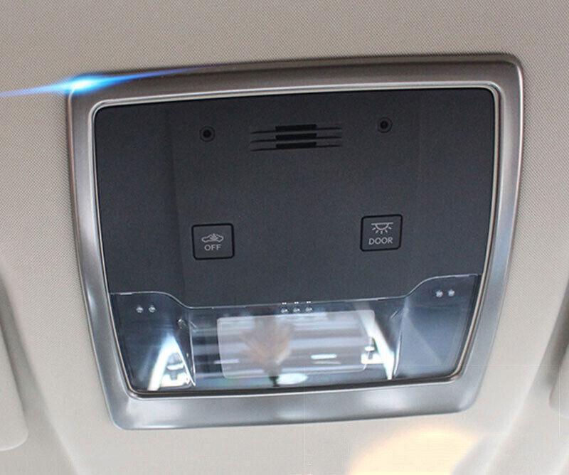 for Lexus NX200t 300 300h 2015-2021 Matte Silver Front Reading Light Cover Trim
