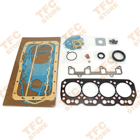 Full Gasket Kit Fit for Mitsubishi K4N Engine Kobelco SK045 Peljob 450 Excavator