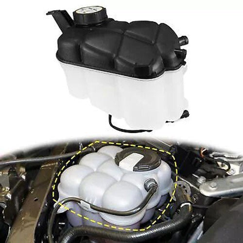 LR024296 1 Set Coolant Radiator Reservoir Tank with Cap Sensor for Land Rover