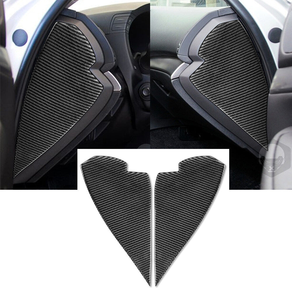 7Pcs Soft Carbon Fiber Set Kit Decorative Trim for Infiniti G37 Sedan 2010-2013