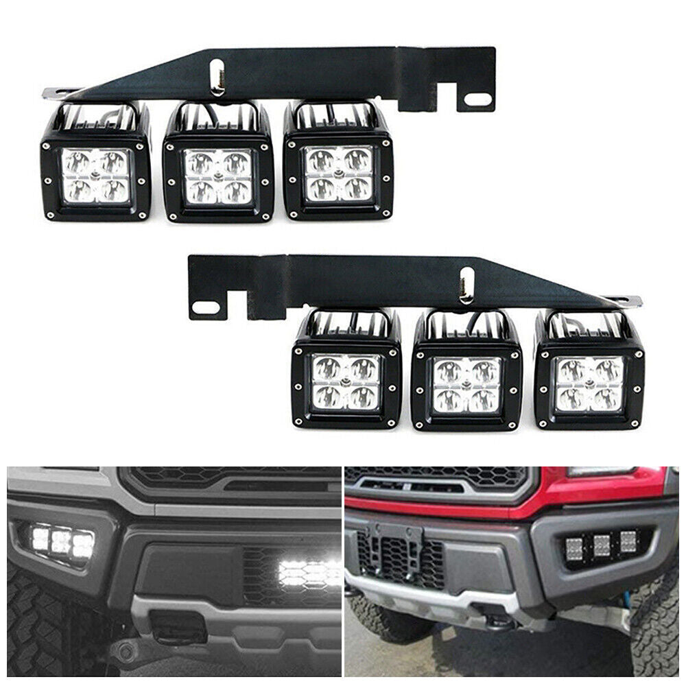 fog light bumper mounting bracket kit for Ford F-150 2017 2018 2019 2020