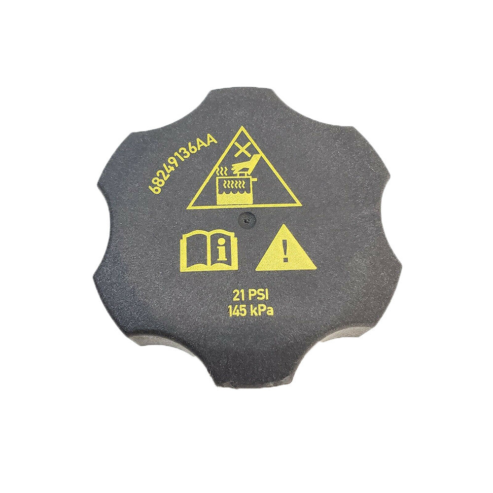 Coolant Bottle Reservoir Cap For 2013 - 2020 for Chrysler for Dodge for Jeep for Ram #68249136AA