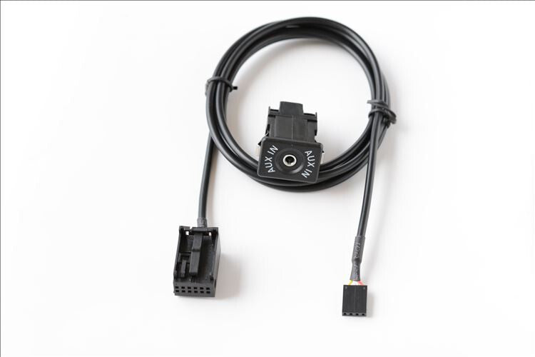 Retrofit AUX auxiliary mp3 cable socket for Porsche 2009-2015 CDR30/31 PCM3