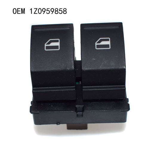 for SKODA FABIA 2 II 1Z0959858 ELECTRIC WINDOW CONTROL DOUBLE SWITCH FRONT RIGHT